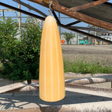 Large Vistosi Italian Glass Pendant Lamp