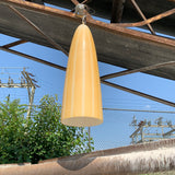 Large Vistosi Italian Glass Pendant Lamp