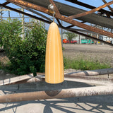 Large Vistosi Italian Glass Pendant Lamp