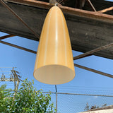 Large Vistosi Italian Glass Pendant Lamp