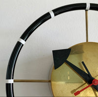 George Nelson & Assoc. Steering Wheel Clock