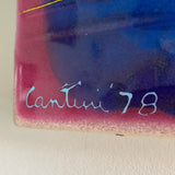 Virgil Cantini Blue Planet Enamel