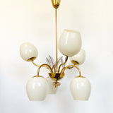 Paavo Tynell Six-Arm Chandelier
